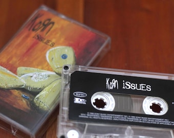 Korn – Issues Cassette / Nu Metal 1999 / Artículo de colección vintage