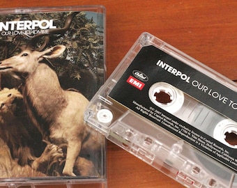 Interpol - Our Love to Admire Kassette | Indie-Rock 2007 | Vintage Sammlerstück