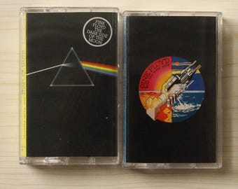 Pink Floyd – Wish You Were Here + Die dunkle Seite des Mondes | Vintage Kassetten Bundle