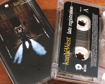 Kanye West – Late Registration Cassette | Hip Hop 2005 | Vintage Collectible
