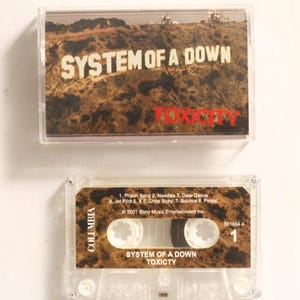 System of a Down – Toxicity | Metal 2001 | Vintage Collectible Cassette