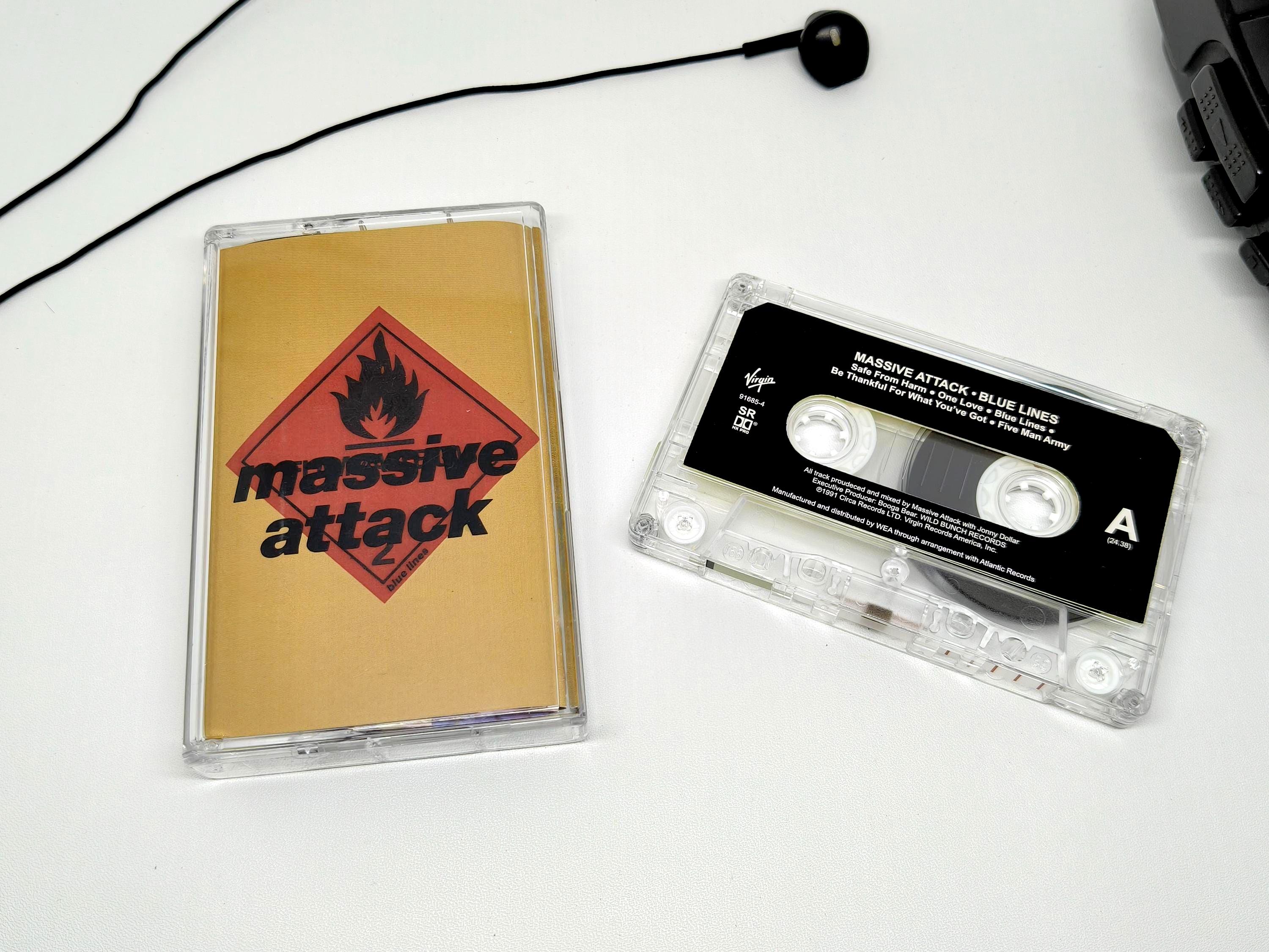 Massive Attack – Blue Lines Cassette | Trip Hop 1991 | Vintage