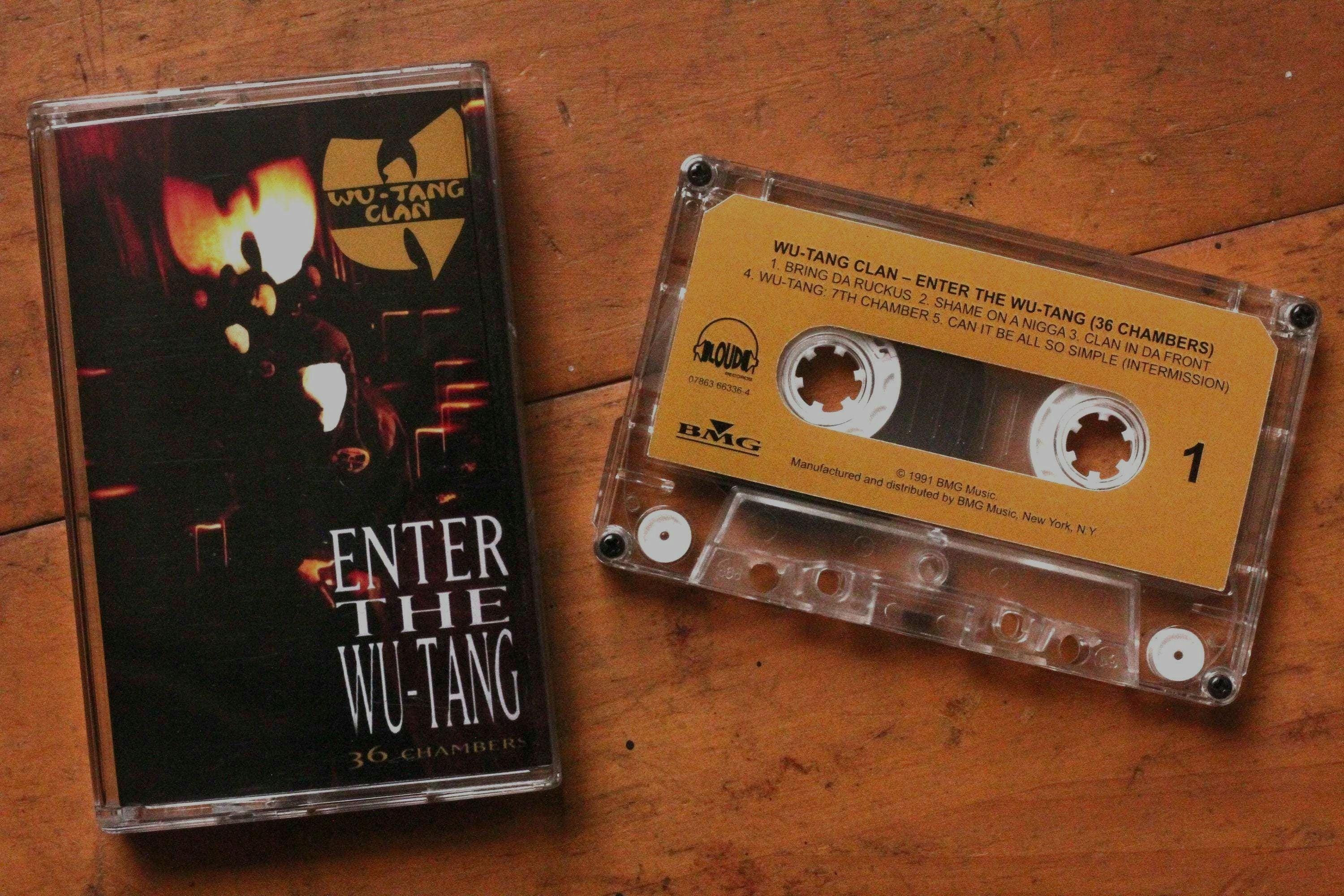 Wu-tang Clan – Enter the Wu-tang (36 Chambers) Cassette Tape | Hip