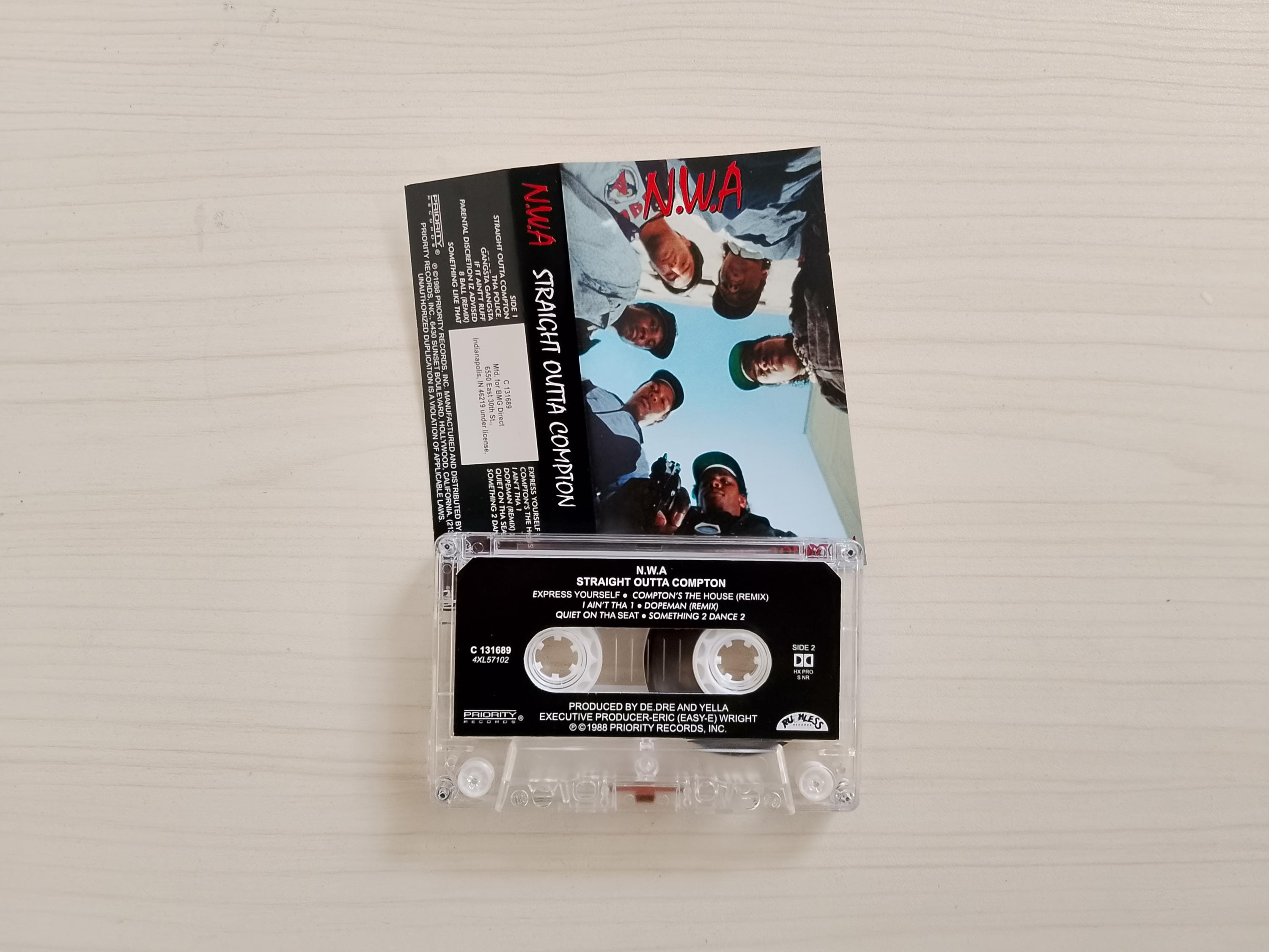 N.W.A – Straight Outta Compton カセットテープ | ヒップホップ 1988 