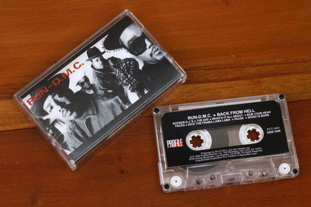 Run-D.M.C. – Back from Hell カセットテープ | ヒップホップ 1990