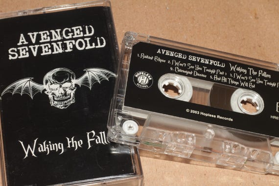 Avenged Sevenfold – Waking the Fallen Cassette | Metalcore 2003