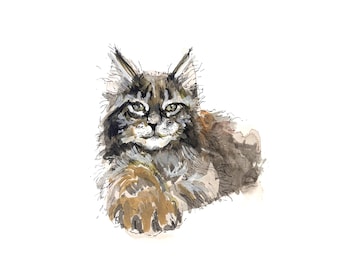 Cute watercolour pet portraits, Custom Pet Portrait, Pet Portait in Pastel, Personalised Portrait, Hand drawn, Unique.