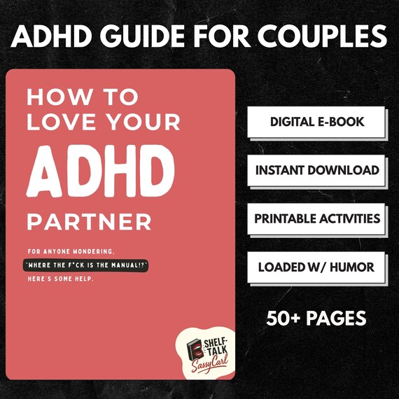 ADHD Relationship Guide for Couples | Communication Tools & Tips (Digital eBook)