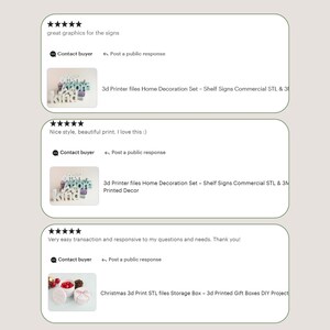 3D Drucker Dateien Dekoration Set Be Kind Schild 3D Schriftzug Print File Regal Schilder Kommerzielle STL Therapie Büro Gedruckt Dekor Kinder Geschenk Bild 12