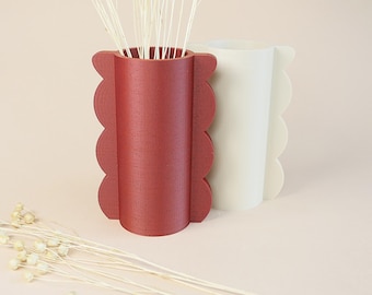 Vase imprimé 3D fichier STL petit modèle de vase de fleurs imprimé décoration d'intérieur cadeau pendaison de crémaillère décoration de table de printemps idée de bricolage pour le style d'étagère