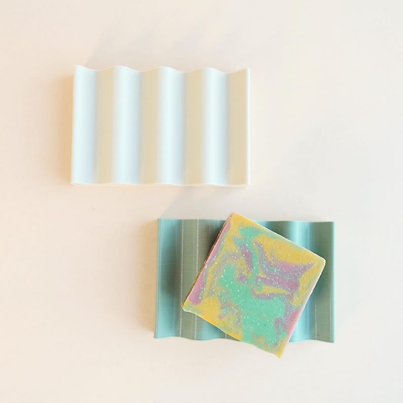 3D soap holder STL file minimalist bathroom decor tray