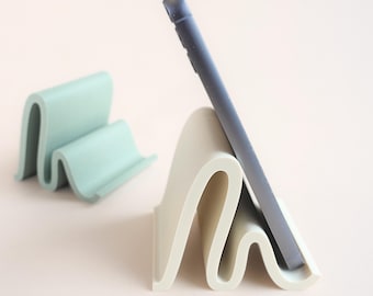 Phone Stand 3d Printed Decor Easy Print Files for Print at Home Useful 3mf Minimalist Desk Organizer Commercial Stl Printing Ideas