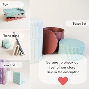 3D Drucker Dateien Dekoration Set Be Kind Schild 3D Schriftzug Print File Regal Schilder Kommerzielle STL Therapie Büro Gedruckt Dekor Kinder Geschenk Bild 14