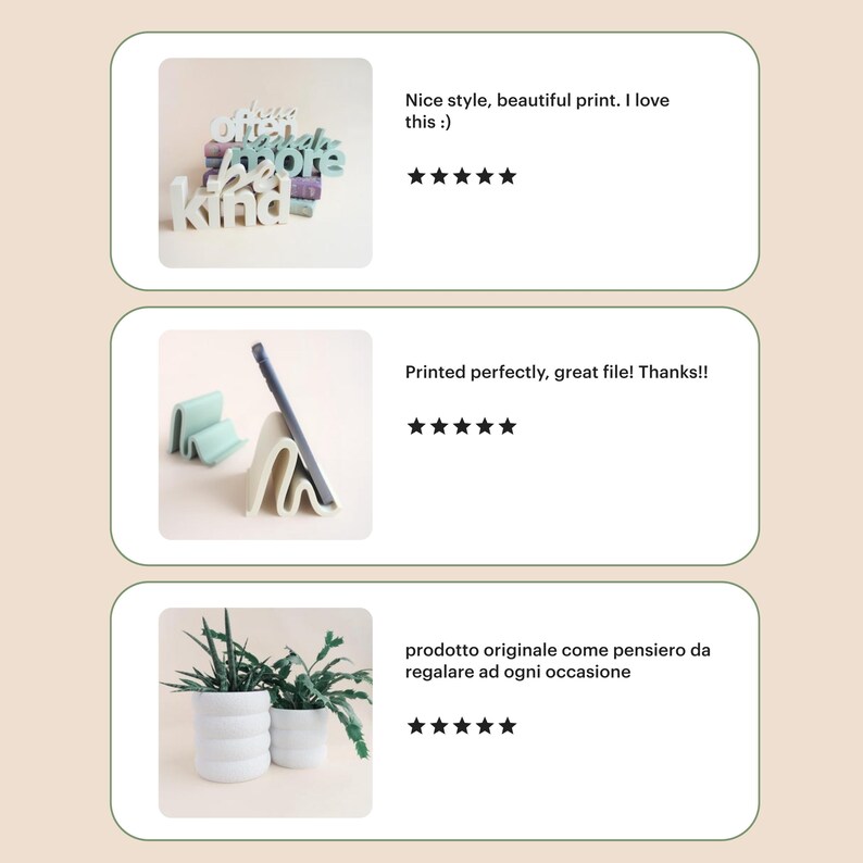 3d Print Vase STL File Small Flower Vase Model Printed Home Decor Gift Housewarming Spring Table Decorations DIY Idea for Shelf Styling image 11