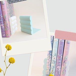 File di stampa 3D Bookish, fermalibri, file STL, decorazioni per scaffali, fermalibri, stampa 3D, regalo per amanti dei libri, accessori, idee per lo stile degli scaffali immagine 14