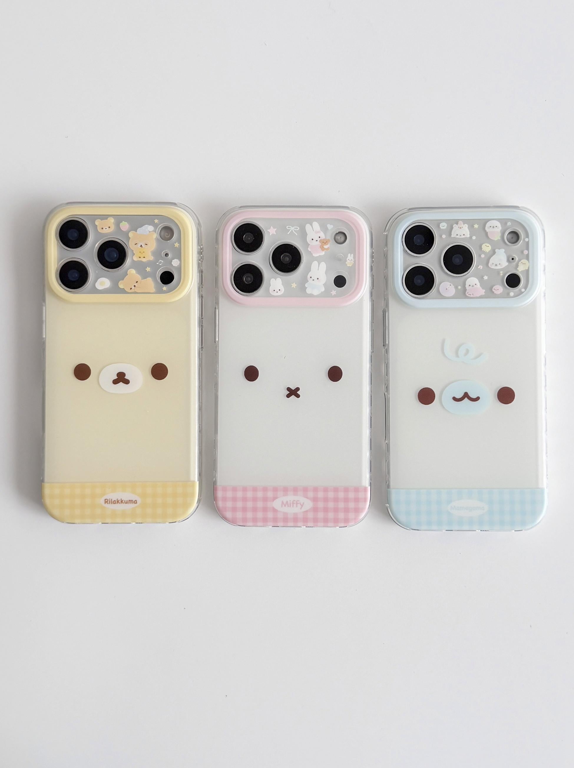 Étui IPhone Mag Safe Rilakkuma Sushi Housse Rigide Acrylique Anti-rayures