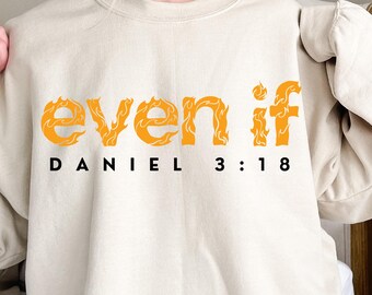 Even if Scripture SVG | Christian Daniel 3:18 Design (Digital Download)