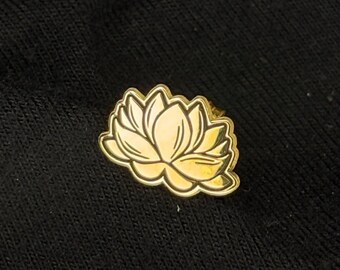 Gold Lotus Stud Earrings 925 Sterling Silver Minimal Floral Ear Studs Spiritual Jewelry