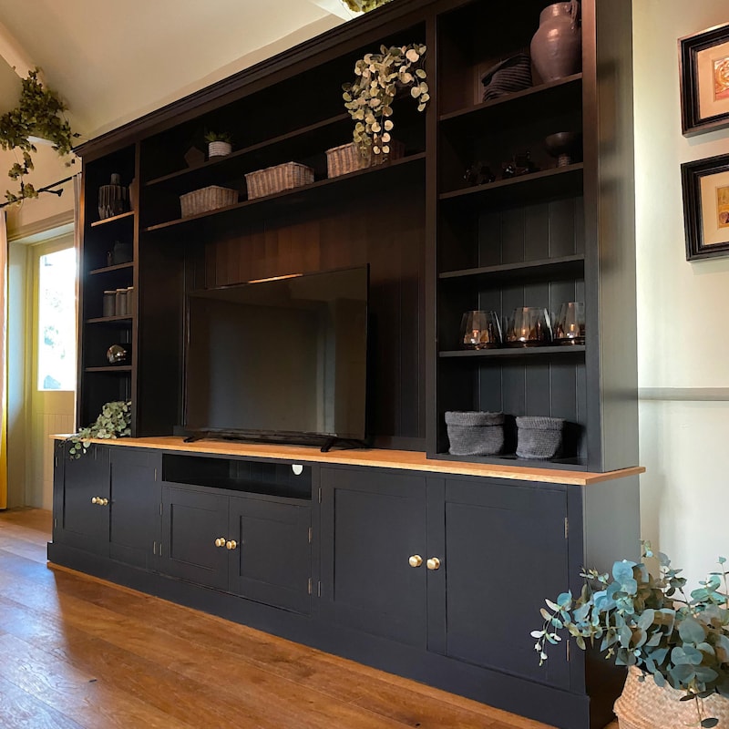 Large Wall Unit With Tv - Etsy UK