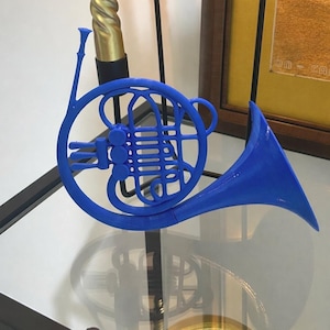 HIMYM Blue French Horn – 3D Printed Romantic Keepsake