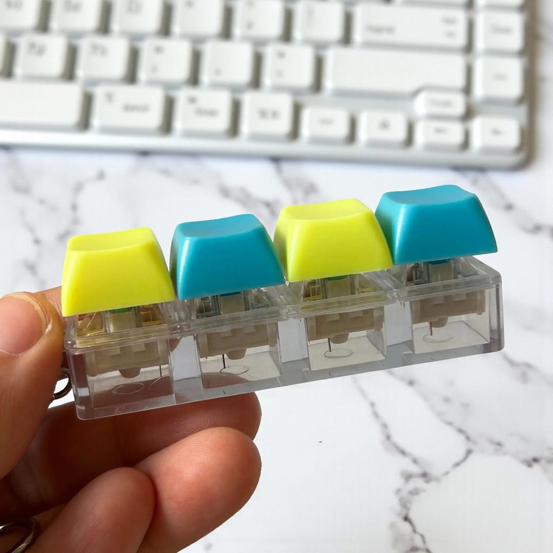 Keycap Fidget Toy, Mechanical Keyboard Switch Tester, Stress Relief ...