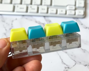 Keycap Fidget Toy, Mechanical Keyboard Switch Tester, Stress Relief Keychain