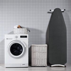 アイロン台カバー、焦げ付きにくいコットンアイロンパッド、洗濯室用極厚熱反射高耐久カバー