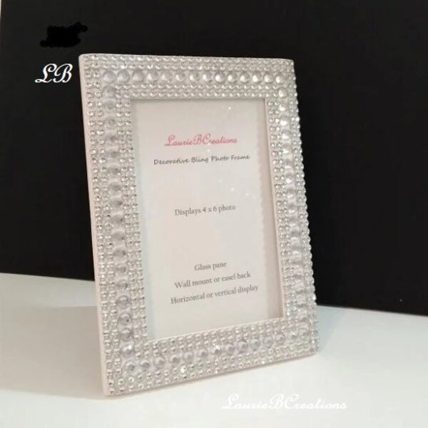 Bling Photo Frame Etsy