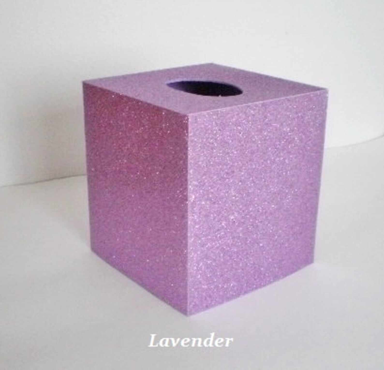 GLITTER TISSUE BOX Coverpink/raspberry Fine Glitter or Choose Etsy