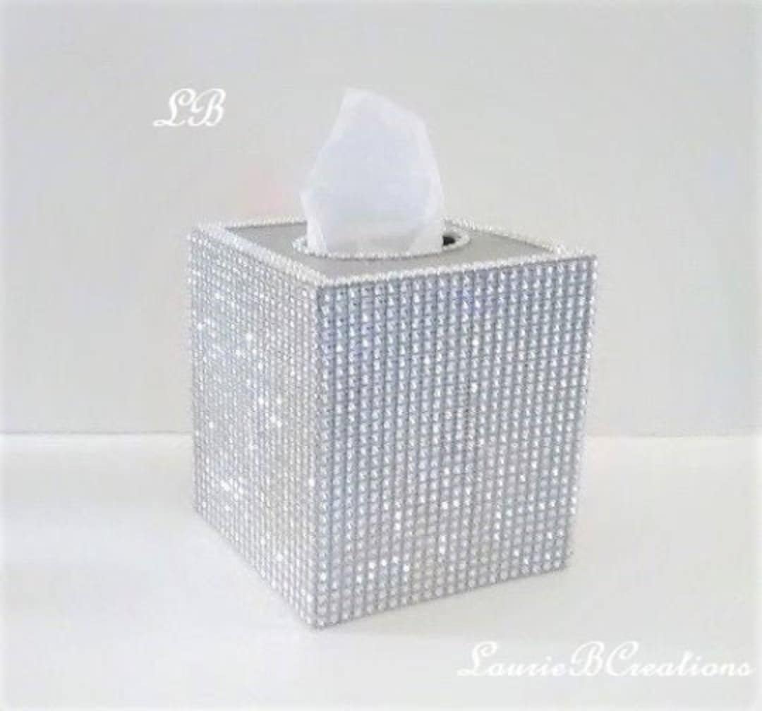 Glam Tissue Box Covers, Easy Home Decor Ideas