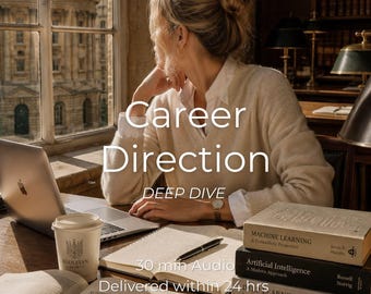 Career Reading – Deep Dive Into Your Career Direction | Clairvoyant Audio or Video Guidance