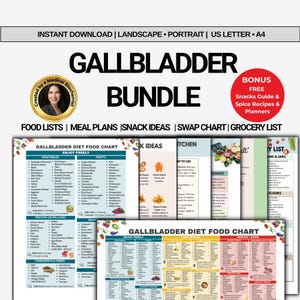 胆嚢に関する食品リスト集（PDF） - 低脂肪食ガイド、術後4週間の食事プラン、胆嚢摘出ガイド