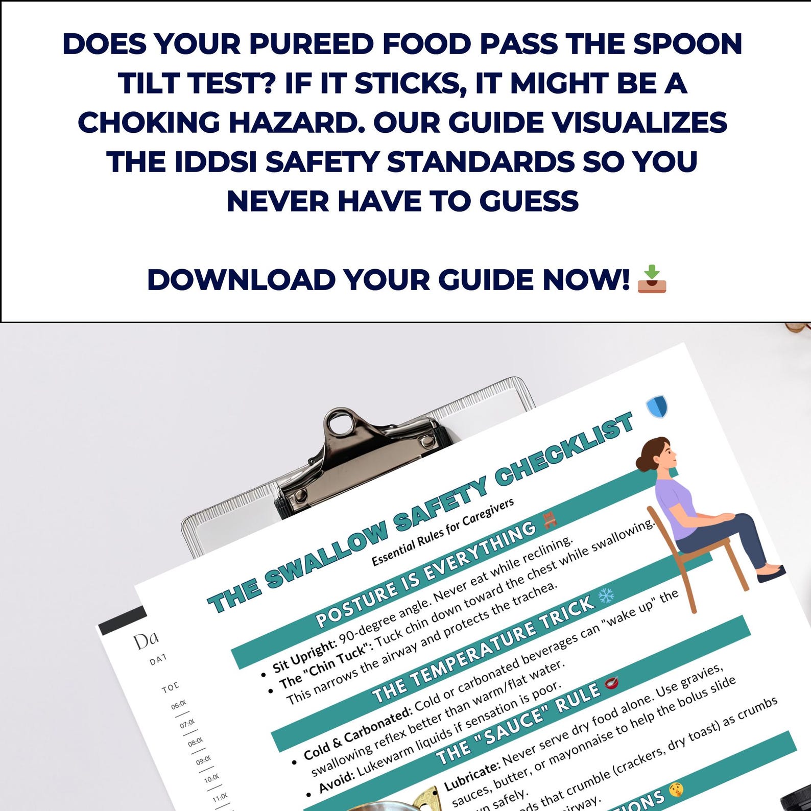 Dysphagia Diet Texture Guide – IDDSI Levels 4 5 6 List, Swallow Safety ...