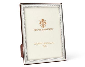 8”x 6” inches Handmade 925 Sterling Silver Photo Picture Frame 7374 15x20 GB new for Wedding gift ,Birthday gift and Anniversary gift