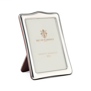9”x 7” inches Handmade 925 Sterling Silver Photo Picture Frame 7375 18x24 GB new for Wedding gift ,Birthday gift and Anniversary gift