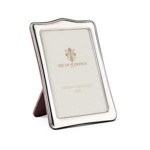 5”x 3,5” inches Handmade 925 Sterling Silver Photo Picture Frame 7375 9x13 GB new for Wedding gift ,Birtday gift and Anniversary gift