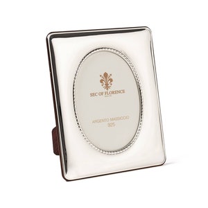 7&quot;x 5&quot; inches Handmade 925 Sterling Silver Photo Picture Frame 7162 13x18 GB new for Wedding gift ,Birthday gift and Anniversary gift