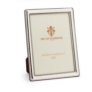 6”x 4” inches Handmade 925 Sterling Silver Photo Picture Frame 7371 10x15 GB new for Wedding gift ,Birthday gift and Anniversary gift