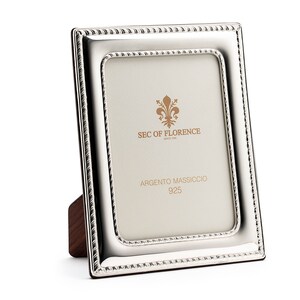 9”x 7” inches Handmade 925 Sterling Silver Photo Picture Frame 7181 18x24 GB new for Wedding gift ,Birthday gift and Anniversary gift