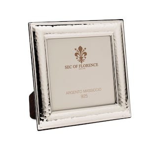 5”x 5” inches Handmade 925 Sterling Silver Photo Picture Frame 7200 13x13 GB new for Wedding gift ,Birthday gift and Anniversary gift