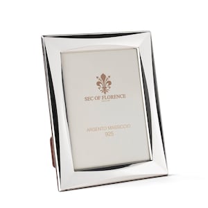 7&quot;x 5&quot; inches Handmade 925 Sterling Silver Photo Picture Frame 7206 13x18 GB new for Wedding gift ,Birthday gift and Anniversary gift