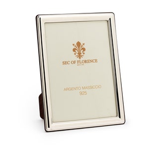 9”x 7” inches Handmade 925 Sterling Silver Photo Picture Frame 7370 18x24 GB new for Wedding gift ,Birthday gift and Anniversary gift