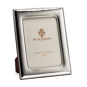 8”x 6” inches Handmade 925 Sterling Silver Photo Picture Frame 7182 15x20 GB new for Wedding gift ,Birthday gift and Anniversary gift