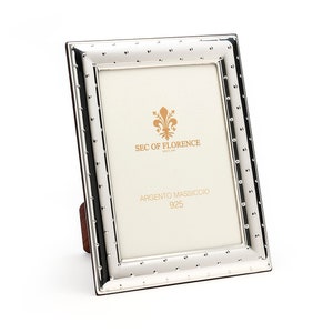 9”x 7” inches Handmade 925 Sterling Silver Photo Picture Frame 7231 18x24 GB new for Wedding gift ,Birthday gift and Anniversary gift