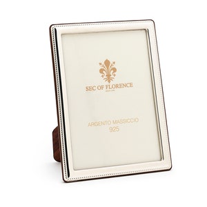 8”x 6” inches Handmade 925 Sterling Silver Photo Picture Frame 7379 15x20 GB new for Wedding gift ,Birthday gift and Anniversary gift