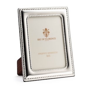 5”x 3,5” inches Handmade 925 Sterling Silver Photo Picture Frame 7181 9x13 GB new for Wedding gift ,Birtday gift and Anniversary gift