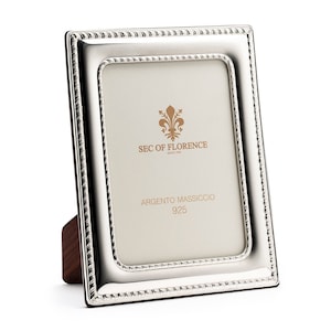 8”x 6” inches Handmade 925 Sterling Silver Photo Picture Frame 7181 15x20 GB new for Wedding gift ,Birthday gift and Anniversary gift