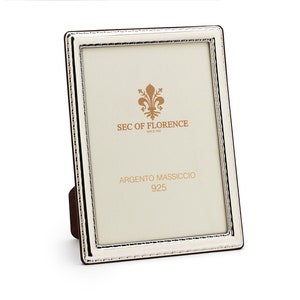 9”x 7” inches Handmade 925 Sterling Silver Photo Picture Frame 7371 18x24 GB new for Wedding gift ,Birthday gift and Anniversary gift