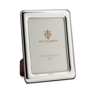 9”x 7” inches Handmade 925 Sterling Silver Photo Picture Frame 7304 18x24 GB new for Wedding gift ,Birthday gift and Anniversary gift
