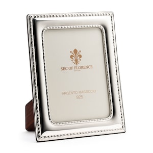6”x 4” inches Handmade 925 Sterling Silver Photo Picture Frame 7181 10x15 GB new for Wedding gift ,Birthday gift and Anniversary gift